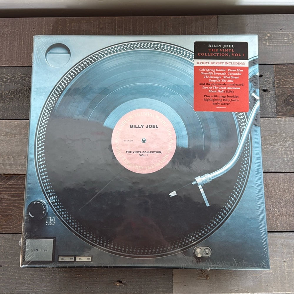 BILLY JOEL box set The Vinyl Collection, Vol. 1. BRAND NEW IN PLASTIC